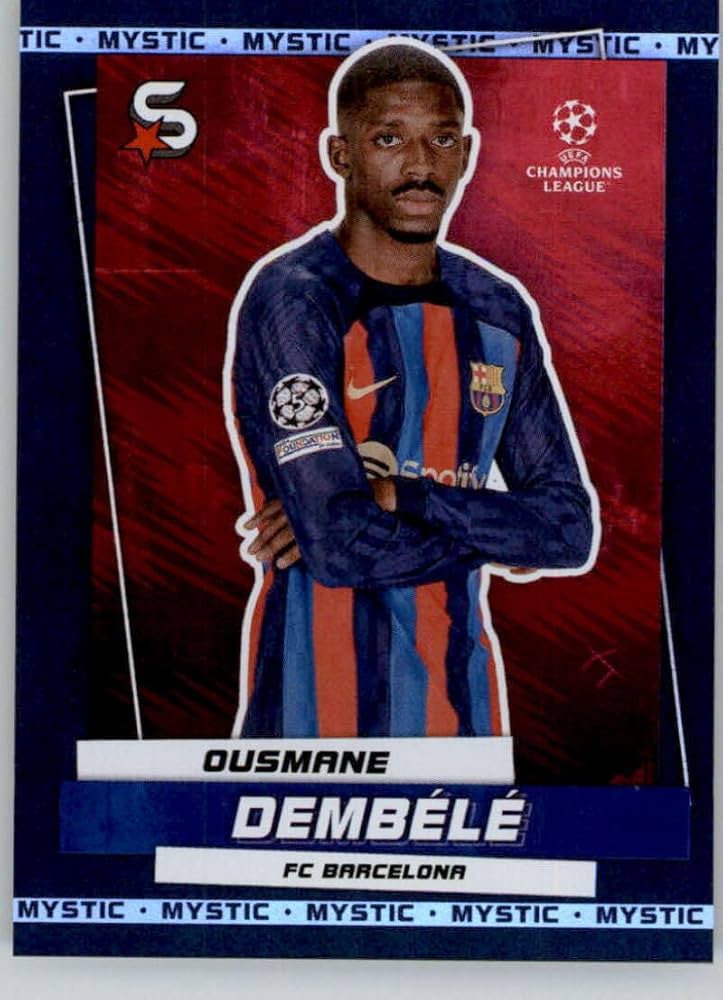 22-23 PANINI DEMBELE デンベレ 世界10枚限定 2022-23 OUSMANE DEMBELE 11/49 PANINI CHRONICLES PRIZM LALIGA